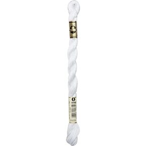 DMC 115 5-B5200 Pearl Cotton Thread, Snow White, Size 5