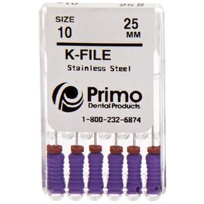 EFK2540 K-File, 25 mm, 40 (Pack of 6)
