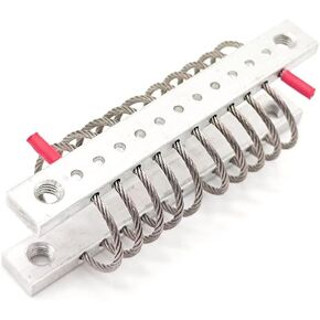 PGFUN 10 Loops Wire Rope Isolator 304 Stainless Steel Anti-Vibration Mount Shock Absorber Damper