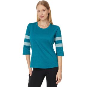 Flylow Women’s Hawkins Shirt – ¾ Length Sleeve T-Shirt for Mountain Biking, Hiking, & Trail Running