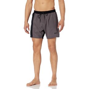 BOSS Men's Standard Towel and Swim Trunk Beach Bag Set