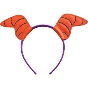 JiaDuo Purple Dragon Ears Horns Headband Women Halloween Costume Dress up Hair Accessories
