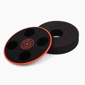 Stick Mobility TriSlider | Exercise Glider Discs, Balance and Stability Trainer for Hands & Feet to Improve Coordination and Engage Core Strength.