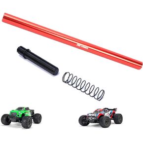 RCAWD Alum 164MM Center Driveshaft for ARRMA Granite Vorteks 3S BLX Upgrade Parts (Red)