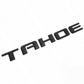 3pack OEM 2021 Tahoe Emblem 3D Letters Badge Compatible with fits 2019-2025 Tahoe Genuine 84910058 Glossy Black