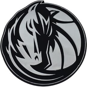 FANMATS 14854 Dallas Mavericks 3D Chrome Metal Auto Emblem