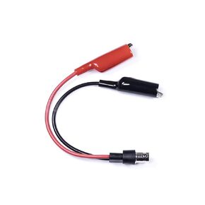 BOCEUC BNC Test Leads, BNC (Male) to Alligator Clip, Test Lead Breakout Cable for Multimeter, 5A Current Rating, 1 Pack