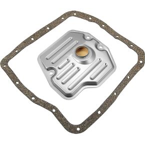 X AUTOHAUX 1 Set Transmission Filter Oil Pan Gasket Kit for Lexus ES300 RX300 for Toyota Camry Highlander RAV4 3533006010 353300W010 Transmission Valve Pan