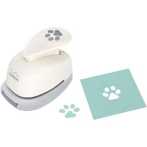 Bira Craft 5/8 inch Paw Shape Lever Action Craft Punch for Paper Crafting Scrapbooking