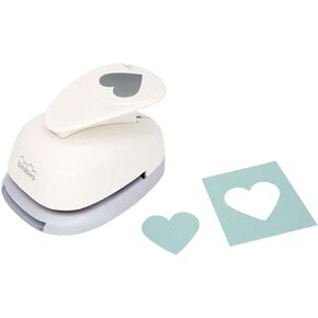 Bira Craft 1.5 inch Heart Lever Action Craft Punch, Valentine’s Day Punch, for Paper Crafting Scrapbooking Cards Arts