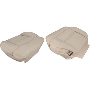 AUTOKAY Driver Passenger Bottom Seat Cover Fits for Ford F150 Lariat 2004-2008
