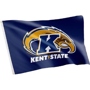 Desert Cactus Kent State University Flag Golden Flashes Flags Banners 100% Polyester Indoor Outdoor Flag (Style 1)