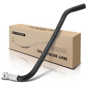 A-Premium Automatic Transmission Oil Cooler Line Hose Assembly Compatible with Dodge Ram 2500 3500, 1994-2002, 5.9L