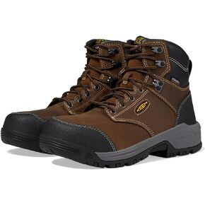 KEEN Utility Women's Evanston 6" Composite Toe Waterproof Leather Durable Construction Work Boots