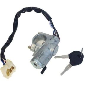 Golden Selection Ignition Steering Switch Lock & Cylinder Tumbler w/ 2 Keys with Wire Compatible With 1987-1994 Nissan Pathfinder D21 2.4L L4 3.0L V6 Manual Transmission US-231 48700-01G25 48700-01G26