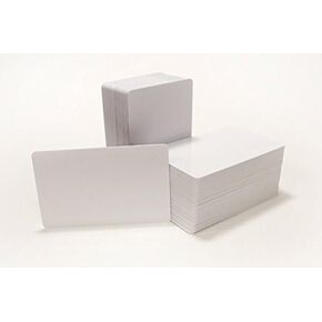 250 CR80 30Mil Blank White PVC Plastic Credit, Gift, Photo ID Cards