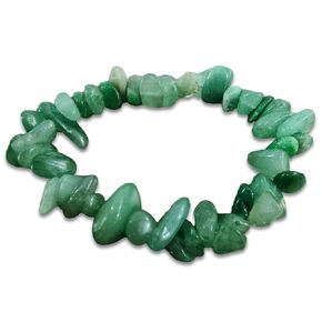 Natural Raw Gemstone Bracelets, Natural Crystal Chip Bead Bracelet, Healing Stone Beaded Bracelets for Women Men Girls Gifts (Tiger's Eye)