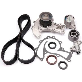 طقم مضخة مياه بحزام التوقيت يناسب 1998-1999 لـ Acura SLX، 1999-2002 لـ Honda Passport، 1998-2000 لـ Isuzu Amigo، 2002-2004 لـ Isuzu Axiom، 1999-2004 لـ Isuzu Rodeo، 1998-2002 لـ Isuzu Trooper in Kuwait