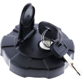 RD411-51122 Fuel Tank Cap With 2 Keys Compatible with Kubota Skid Steer Loader SVL75 SVL75-2 SVL90-2 SVL95-2 KX040-4 KX057-4 KX121-3S U35