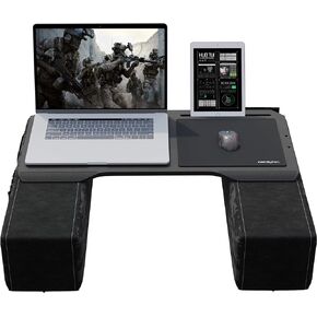 Couchmaster® CYBOT - Ergonomic Lap Desk for Notebooks or Wireless Equipment, Including Pillows, Mousepad