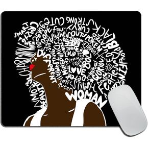 The cat Cowboy on a Horse grazes a Herd of Dragons on The Farm Rectangular Mouse Pad, Non-Slip Rubber MousePads for Office Home Laptop,9.5"x7.9"x0.12" Inch