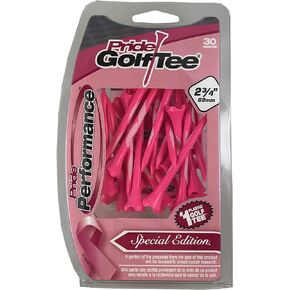 Pride Performance Breast Cancer Awareness Tees 2-3/4", 30 Count