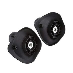 Dilwe Luggage Suitcase Wheels,2 Pairs PVC Suitcase Replacement Wheels Great Accessory for Luggage Suitcase (W041-2 L)