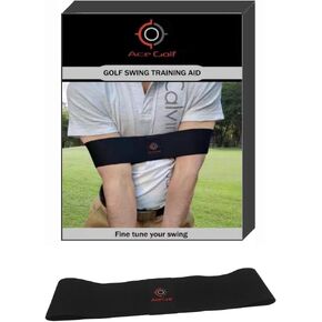 Swing Training Aid – Advanced Golf Swing Training Aids for Men & Women – Practical and Effective Golf Swing Trainer for Posture - Swing Band for Right & Left-Handed Players, Gift Box