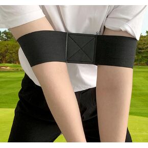 asdmm Golf Swing Arm Training Band - Posture Motion Correcting Aid Wrist Brace for Beginner Practice Clubs Driving Range