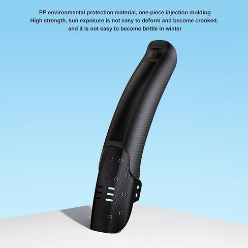 مجموعة مصدات الدراجة SUNGOOYUE، قطعتان من واقيات الطين البلاستيكية والراتنج الطويلة مع 12 قطعة من روابط الكابلات لركوب الدراجات الجبلية في الهواء الطلق in Kuwait