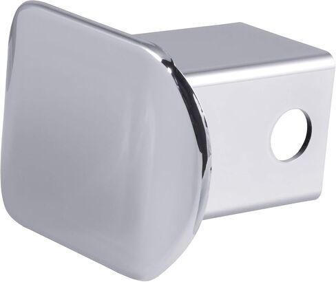CURT 22170 Chrome Plastic Trailer Hitch Cover, Fits 2-Inch Receiver in Saudi Arabia