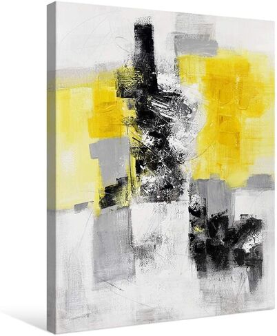 7Fisionart Green Pink Wall Decor Emerald Green Painting Abstract Beach Wall Art Ocean Picture Modern Gold Foil Artwork for Living Room Office Bedroom 36"x24" in Saudi Arabia