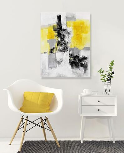 7Fisionart Green Pink Wall Decor Emerald Green Painting Abstract Beach Wall Art Ocean Picture Modern Gold Foil Artwork for Living Room Office Bedroom 36"x24" in Saudi Arabia