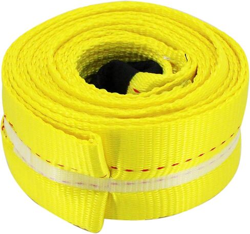 حافظة شجرة صفراء HFS(R)، حزام ونش، حزام سحب بسعة 30,000 رطل (3X8FT) in Saudi Arabia