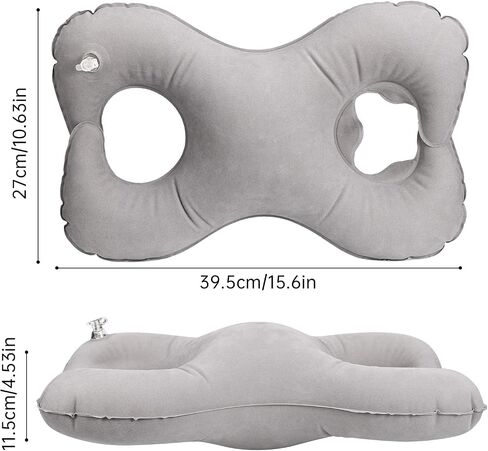 TOBWOLF Golf Swing Training Aid with Pump, Inflatable Golf Swing Arm Correcting Pillow, Golfing Posture Correction Practice Tool Golf Swing Gesture Arm Trainer for Men Women Golfers Beginners in Saudi Arabia
