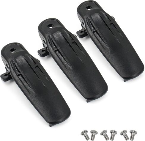 Replacement Belt Clip KBH-11 for Kenwood TX-5200 TK-5220 tk5320 NX-5300 NX-5400 TK3180 TK2180 NX200 NX300 Radio (3PCS) in Saudi Arabia