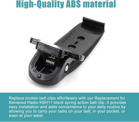Replacement Belt Clip KBH-11 for Kenwood TX-5200 TK-5220 tk5320 NX-5300 NX-5400 TK3180 TK2180 NX200 NX300 Radio (3PCS) in Saudi Arabia
