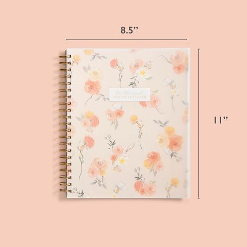 Blue Sky Life Note It for 2024-2025 Academic Year Weekly and Monthly Planner, 5.875" x 8.625", Clear Cover, Wirebound, Hannah (142590-A25) in Saudi Arabia