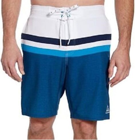 شورت سباحة رجالي من Gerry، أبيض/أزرق، XXL in Kuwait