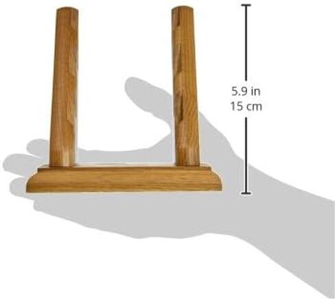 Wooden Mallet 9-Pocket Countertop Business Card Holder, Mahogany in Kuwait