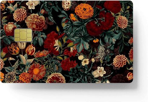 Garden Credit Card Stickers Skin No Bubble Slim Waterproof Anti-Wrinkling Removable Vinyl Debit Skin Cover Credit Card Decals in Saudi Arabia