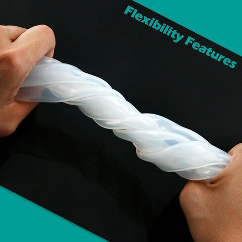 Kemcatui أنابيب السيليكون 6 مم × 10 مم، خرطوم السيليكون المرن الشفاف، أنابيب PVC، أنابيب خرطوم درجة الحرارة العالية من الدرجة الغذائية in Kuwait