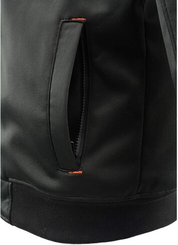 Milwaukee Leather MPM1764 Men's Black Soft Shell Armored Motorcycle Racing Style Jacket with Detachable Hood in Saudi Arabia