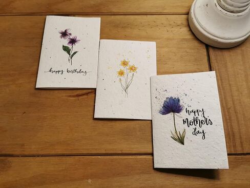 25 x A5 Plantable Seed Paper/Card - Print at Home Craft Paper with Wildflower Seed Mix in Saudi Arabia