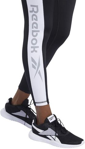 Reebok Workout Ready Logo Tight, Black, S in Saudi Arabia