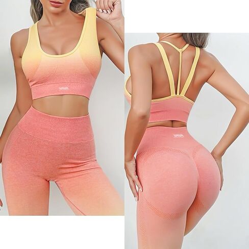 Premium Seamless High Waist Support Tummy Control Scrunch Booty Lifting Leggings -Gym Fitness Yoga in Saudi Arabia