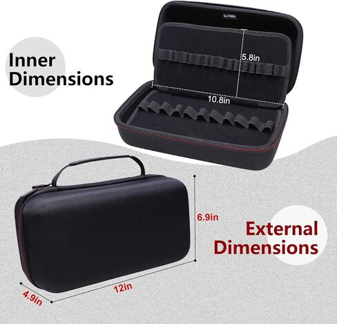 LTGEM Marker Case Storage Organizer 81 Slots Carrying Case for EXPO Dry Erase Markers Pens Brush Pen Coloring Pencils in Saudi Arabia