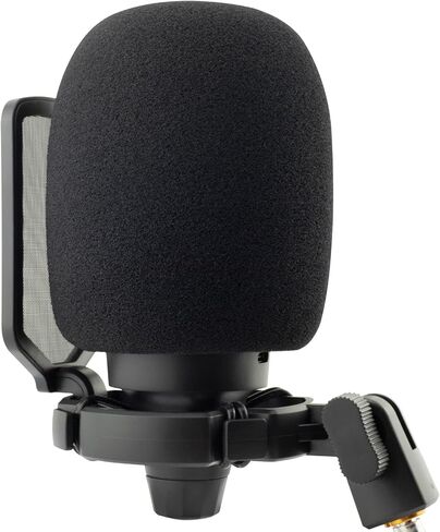 LEFXMOPHY Pop Filter for FIFINE A6T A6 A6T A8 Microphone Replacement Mic Foam Cover Windscreen Asseccories in Saudi Arabia