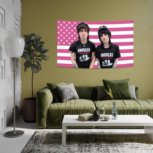 Johnny Flag 3X5 Feet Jake Funny Tapestry,with 4 Brass Grommets,for Bar Bedroom College Drm Room Girl Room Yard Garden Decor in Saudi Arabia