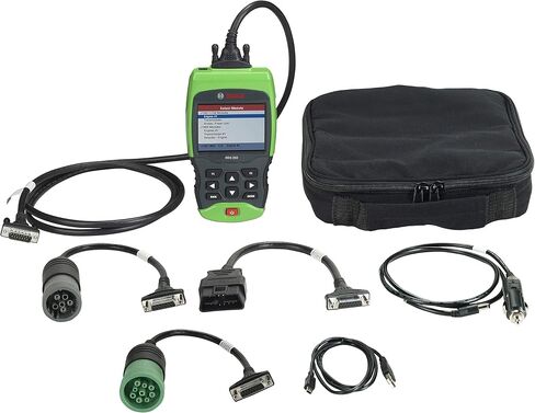مجموعة أدوات المسح الضوئي شديدة التحمل من Bosch 1699200240 HDS 250 مع محرك الغاز والديزل وناقل الحركة وتغطية ABS للمركبات من الفئة 4-8 in Saudi Arabia